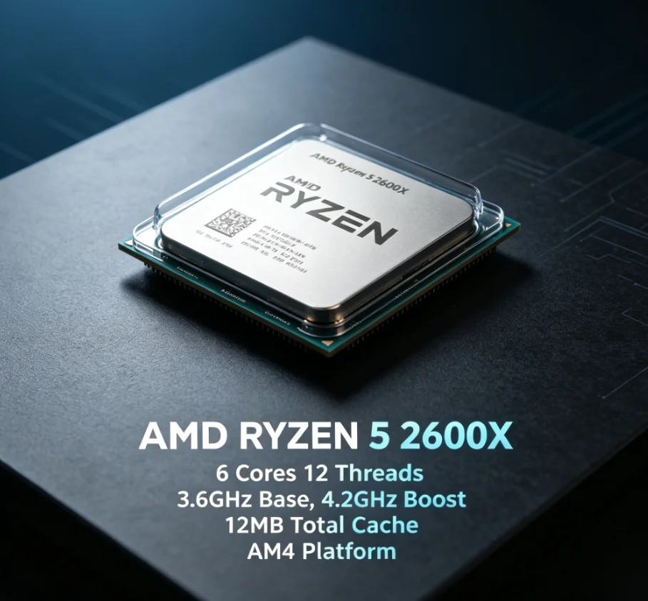 Pc Gaming Ryzen - AMD R5 2600X 12nm ノンボックス版プロセッサ 6C12T