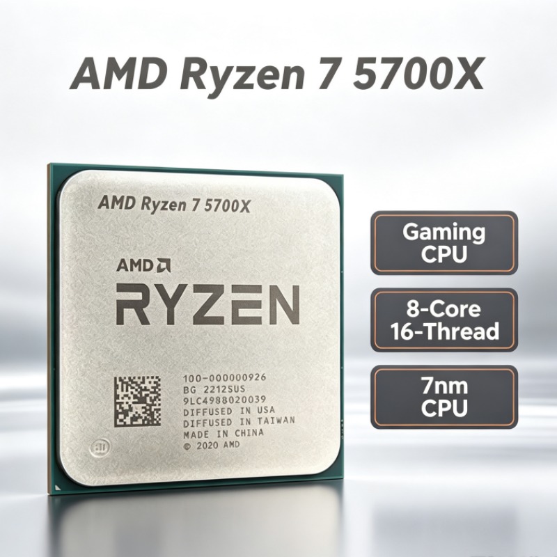 Pc Gaming Ryzen - AMD Ryzen 7 5700X ゲーミングプロセッサー 8コア