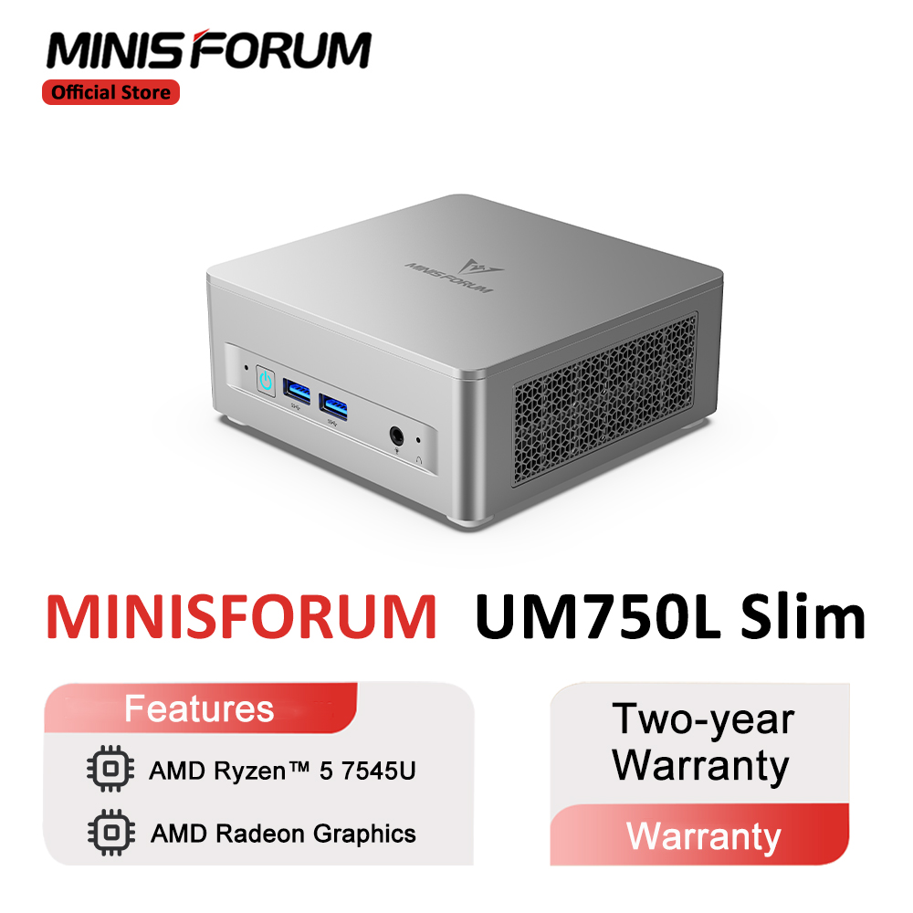 Pc Gaming Ryzen - MINISFORUM ミニPC UM750L スリム AMD Ryzen