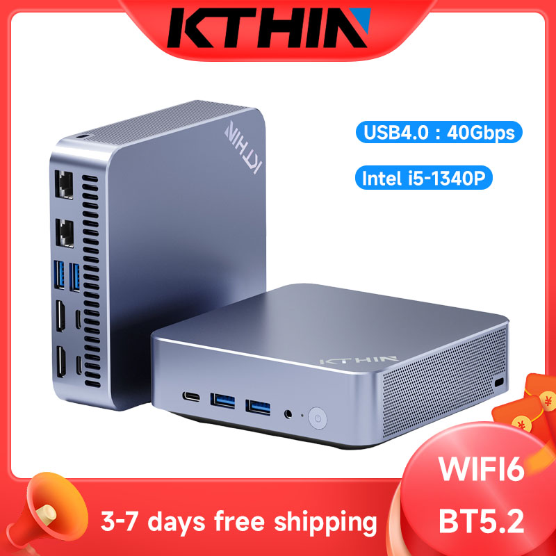 Pc Gaming I5 - ミニPCコンピューター i5-1340P WIFI6 BT5.2 ミニゲーミングPC 2.5G