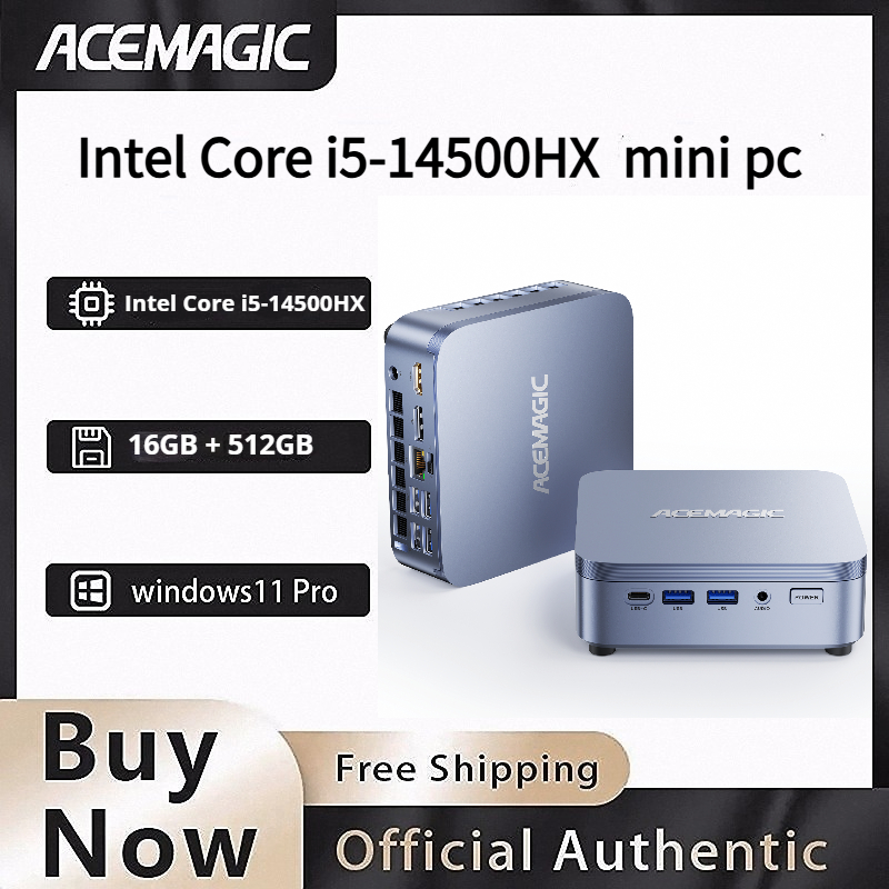 Pc Gaming I5 - ACEMAGIC インテル Core I5-14500HX ミニPC 32GB
