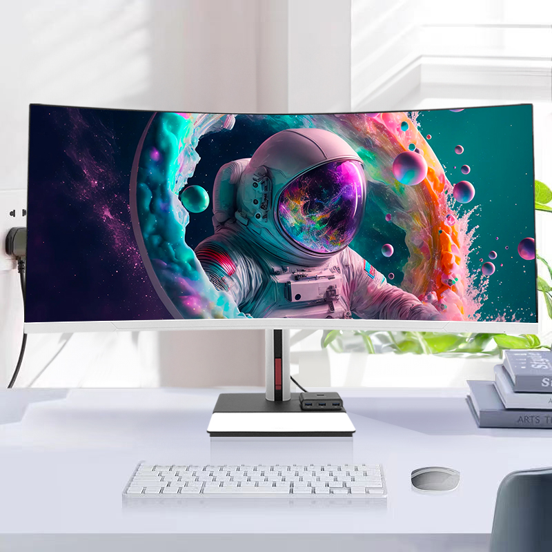 Pc Gaming I5 - 34インチ4K曲面スクリーンデスクトップパソコンオールインワンCore i5/i7一体型ゲーミングPC