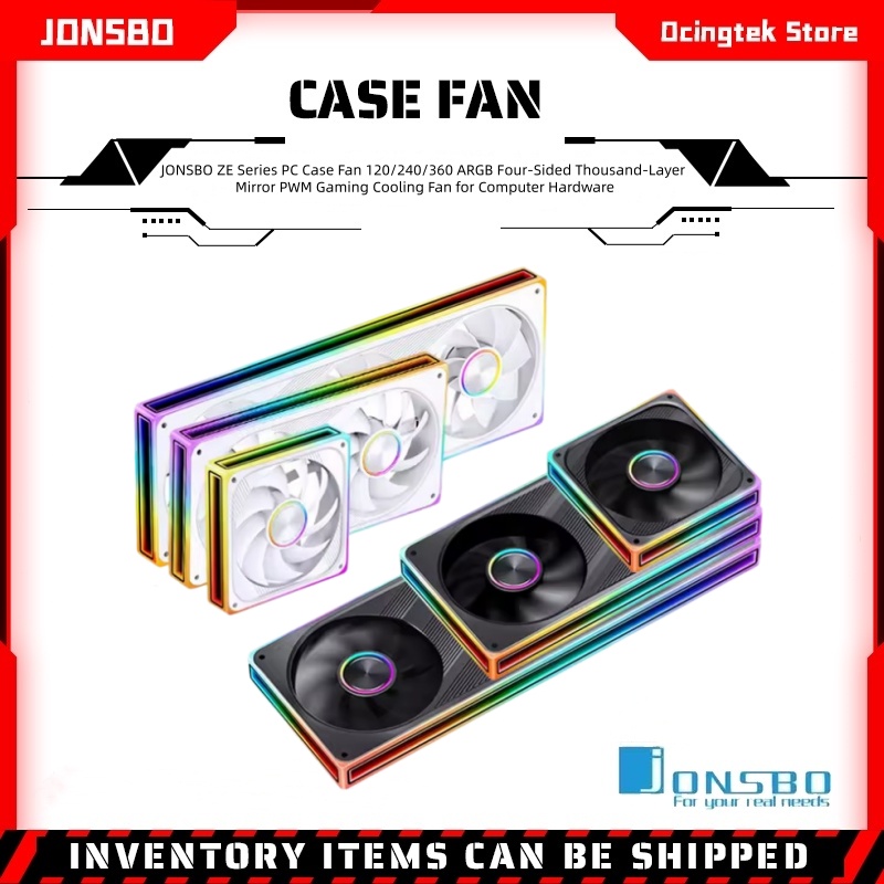 JONSBO ZEシリーズPCケースファン 120/240/ - Pc Gaming Jonsbo のレビューと価格