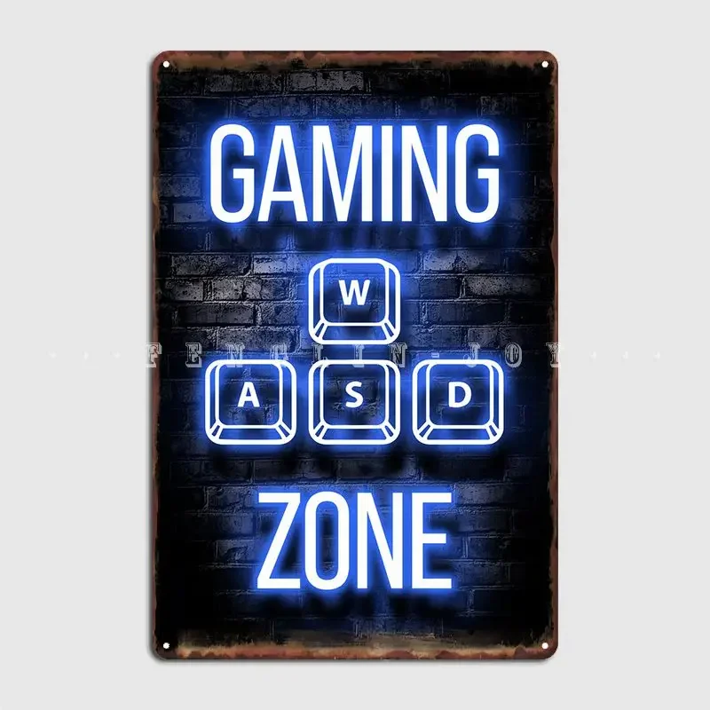 Wasd Pc ゲームゾーン引用メタルサインクラブホームクラ - Pc Gaming Club のレビューと価格