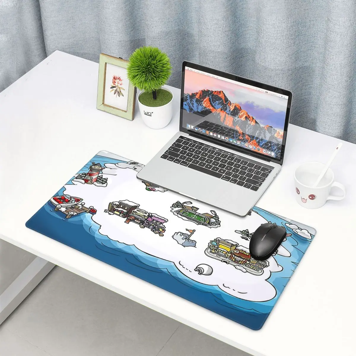 大型マウスパッド クラブペンギンマップ ゲーマーPC ラップ - Pc Gaming Club のレビューと価格