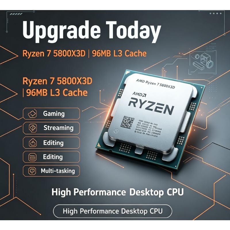 Ryzen 7 5800X3D PCゲーミングプロセッサ A - Pc Gaming Ryzen のレビューと価格
