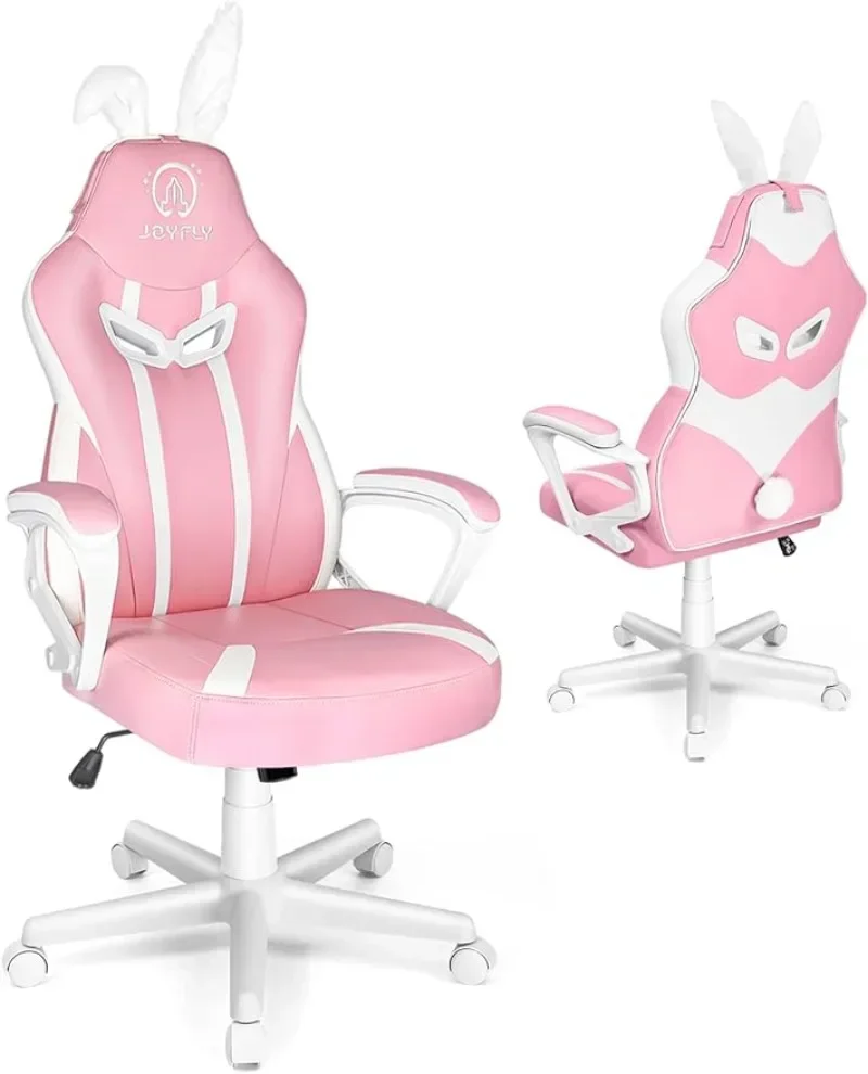 v 子供用ゲーミングチェア、ティーンゲーマーチェア、女の子用 - Pc Gaming Video のレビューと価格