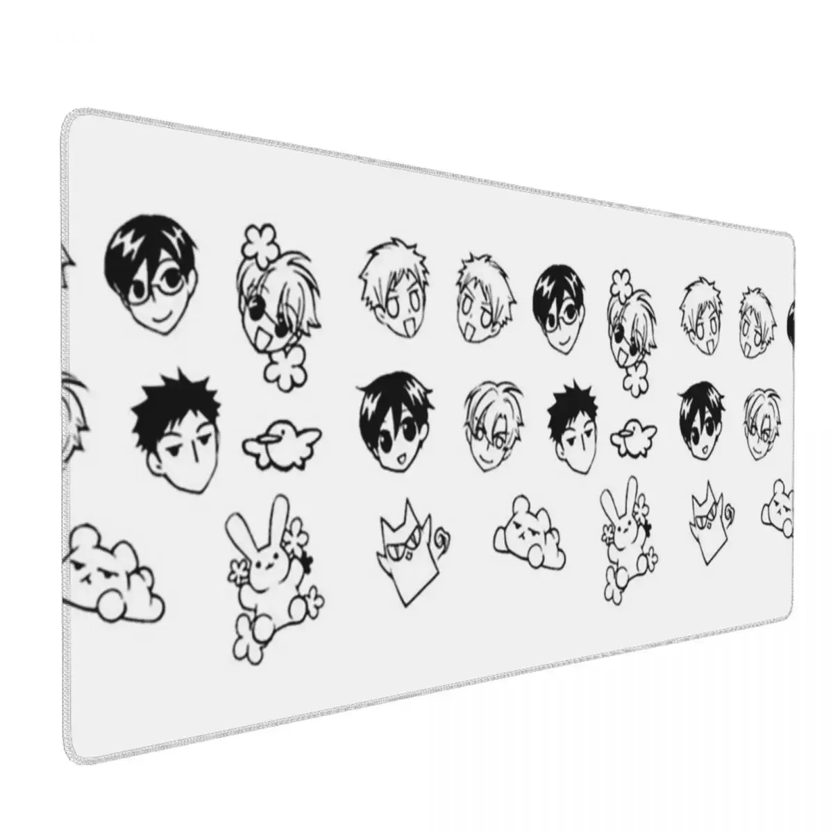 Ouran ホストクラブ落書き大型マウスパッドコンピュータキ - Pc Gaming Club のレビューと価格