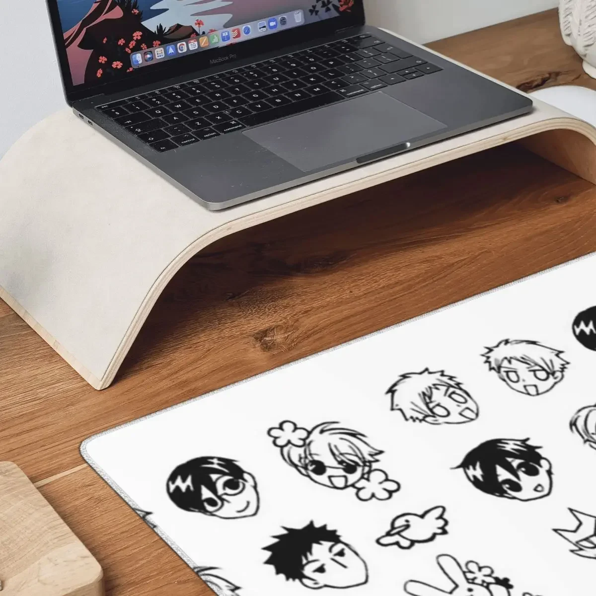 Ouran ホストクラブ落書き大型マウスパッドコンピュータキ - Pc Gaming Club のレビューと価格