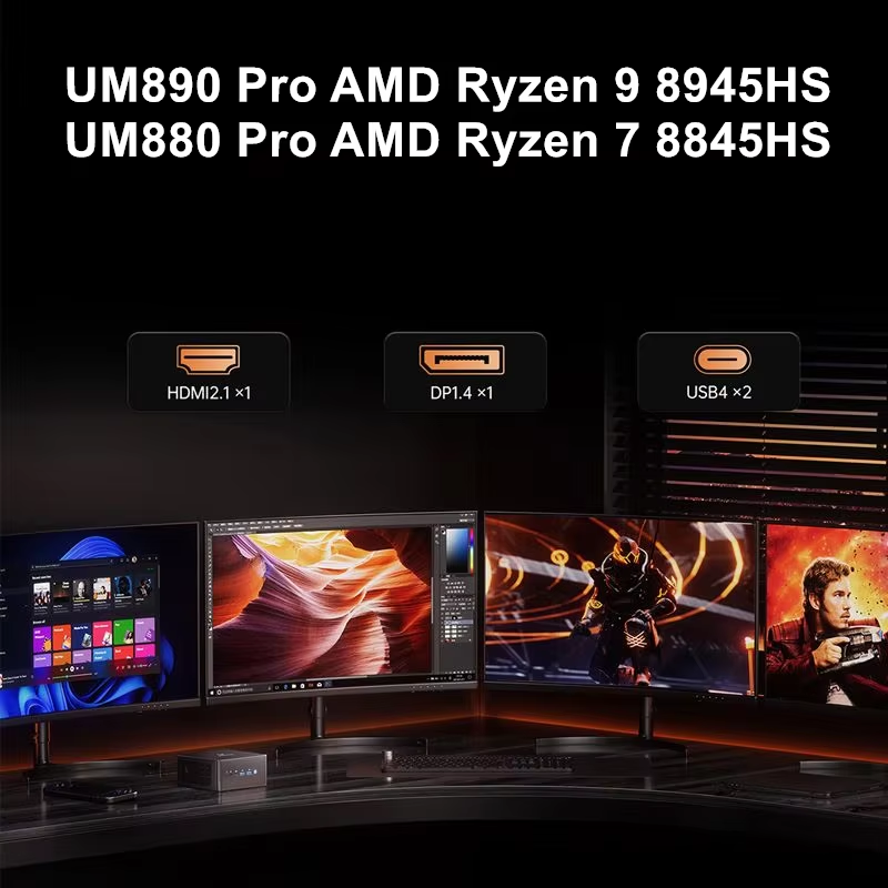 MINISFORUM OCuLinkゲーミングミニPC UM - Pc Gaming Ryzen のレビューと価格