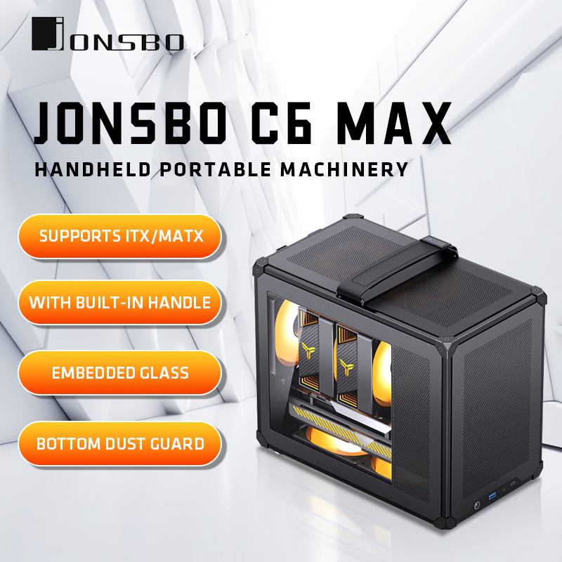 JONSBO C6 MAX メッシュハンドルMATXケース  - Pc Gaming Jonsbo のレビューと価格