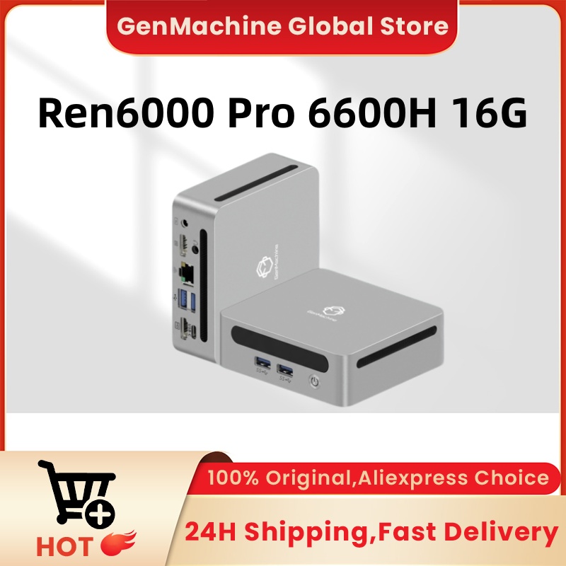 GenMachine AMD Ryzen 5 6600H ミ - Pc Gaming Ryzen のレビューと価格